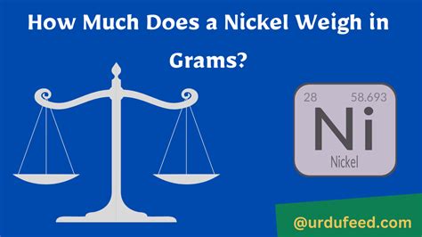 what does a nickel weigh